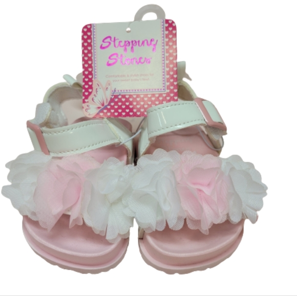 Stepping Stones Baby Sandals 6-9 months - Picture 1 of 9